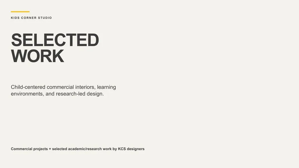 Cover — KCS Selected Work 1