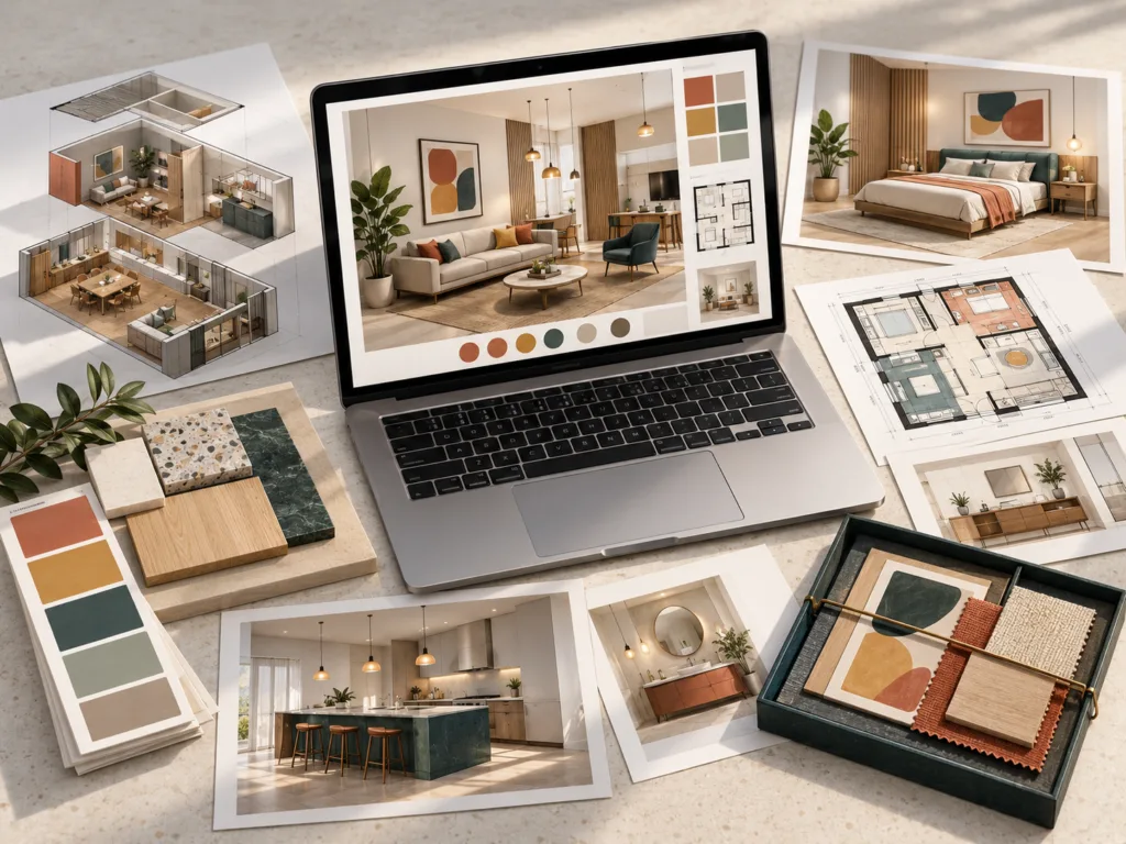 Home 9 Scandinavian Interior Design Moodboard Workspace