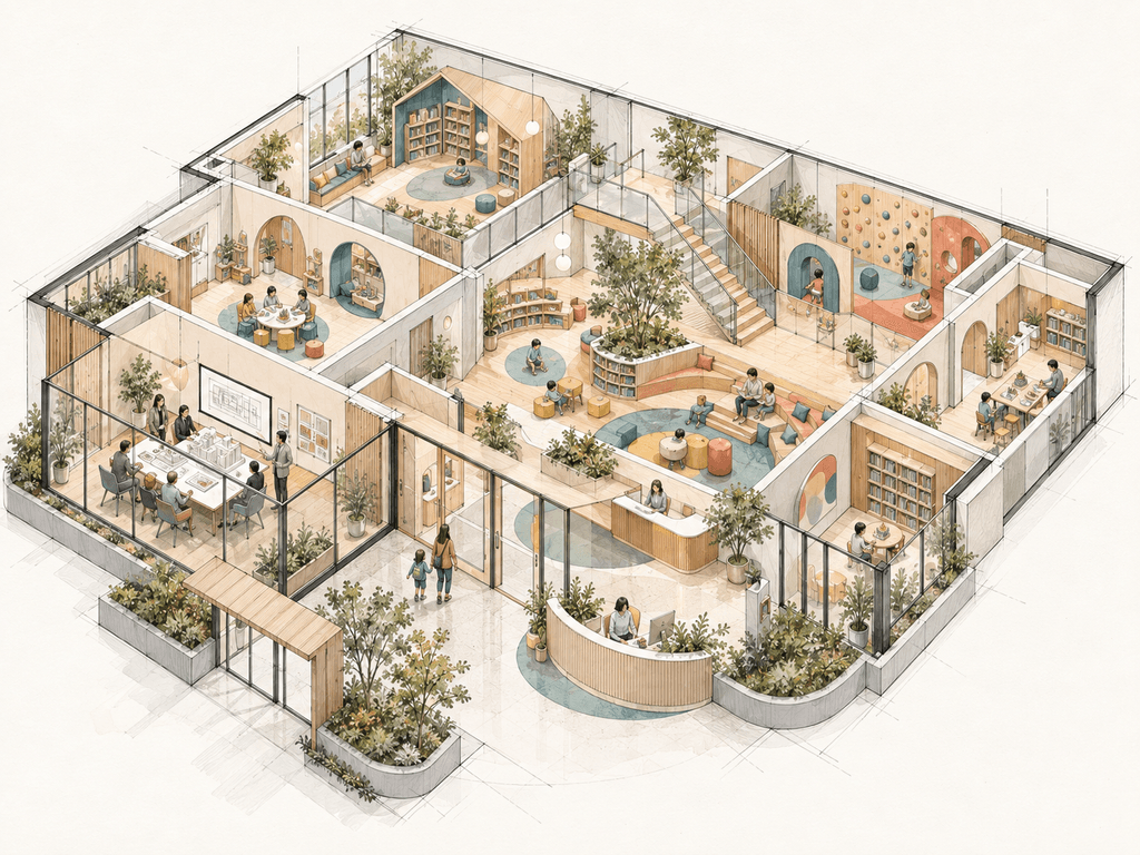 For Architects, Institutions & Developers 1 Child-centered commercial design for learning and family environments